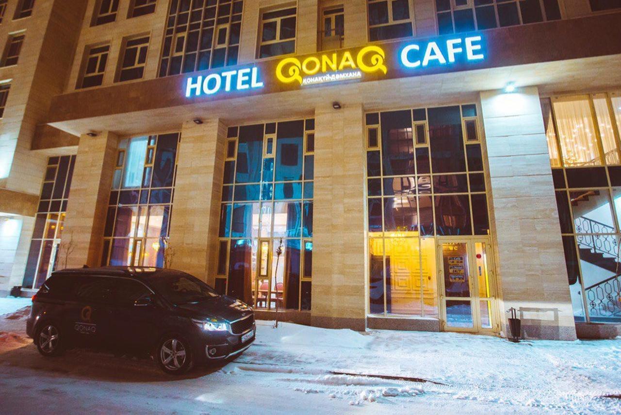 Qonaq Hotel Astana Exterior foto